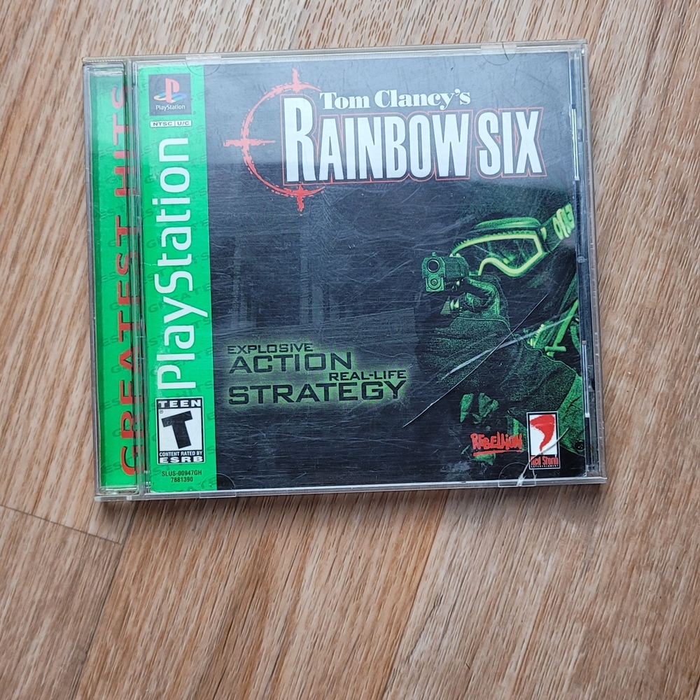 Tom Clancy's Rainbow Six for Sony - Green and Black